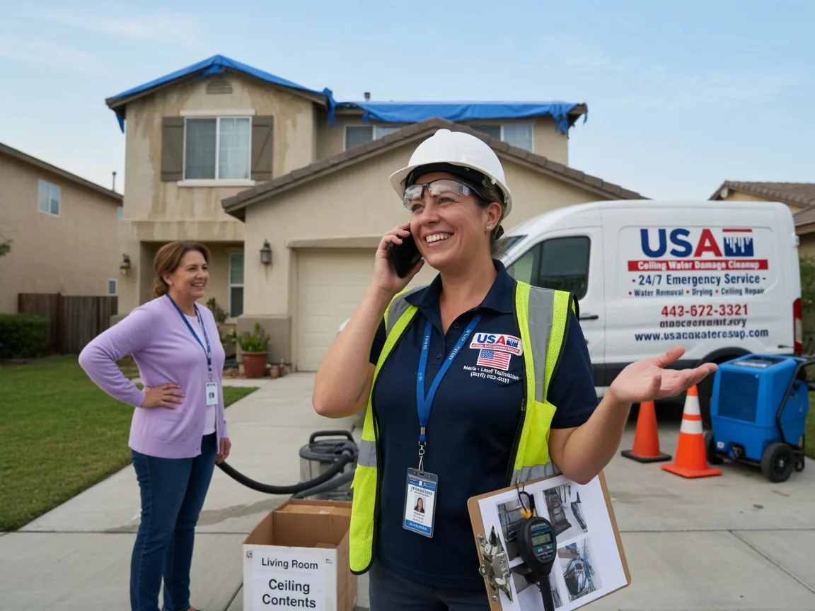 Ceiling Water Damage Restoration Brownstown, IL FAQs